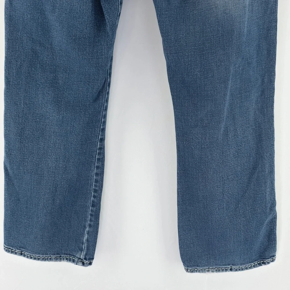 Rock 47 Wrangler Slim Bootcut Jeans Mens 32x30 Blue Medium Wash MRB47KB Western